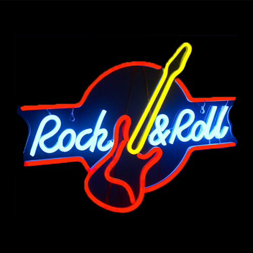 Rock & Roll LED Sign